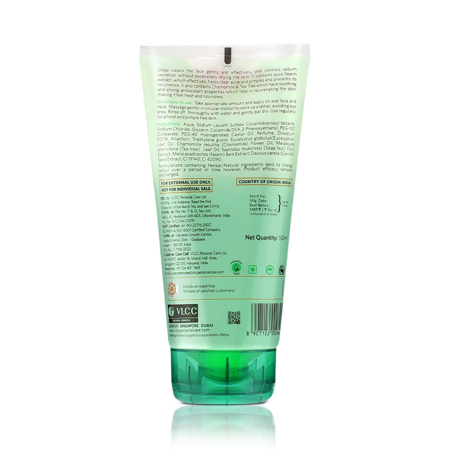 VLCC Neem Face Wash B1G1 (150ml)