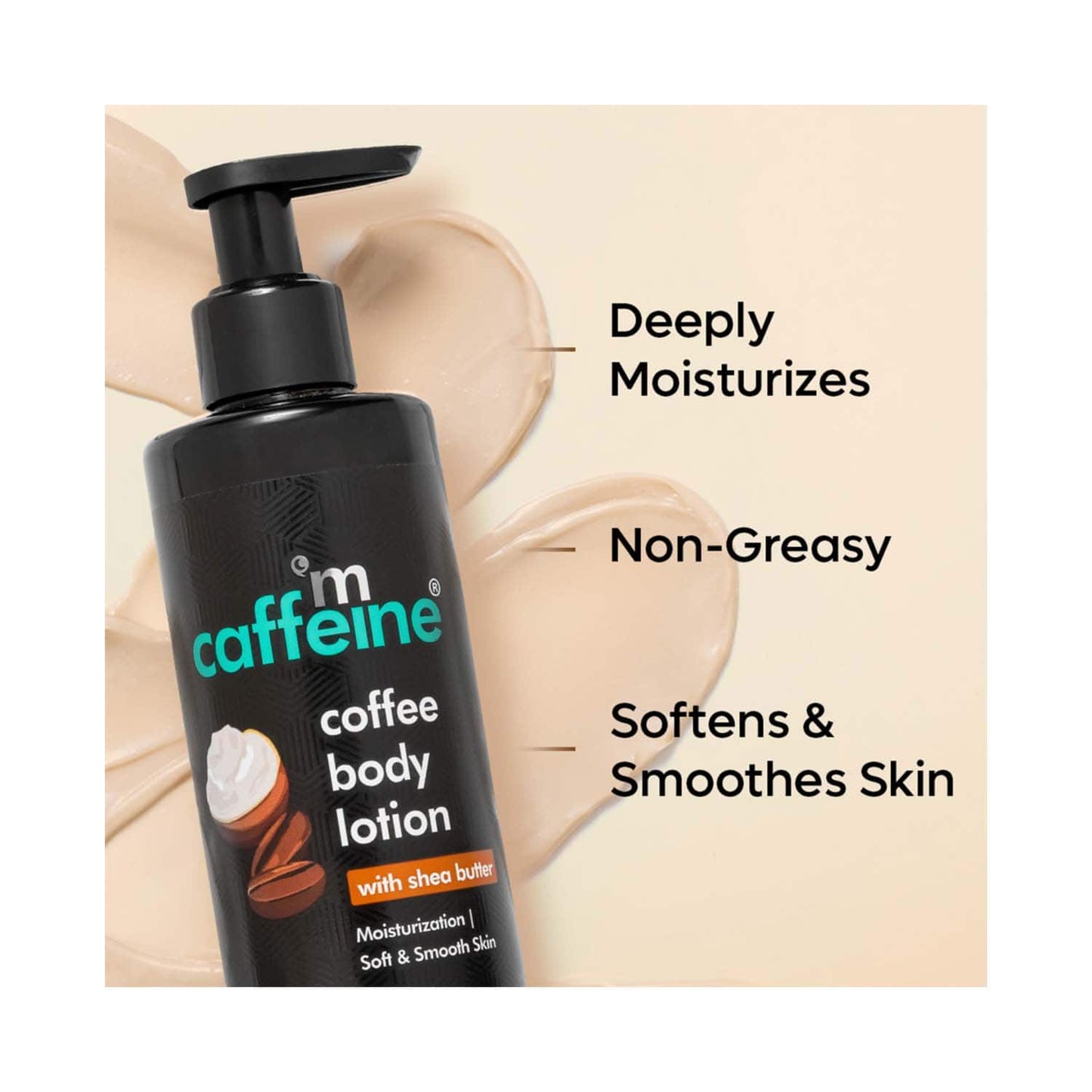 mCaffeine Coffee Body Lotion For Deep Moisturization (250ml)