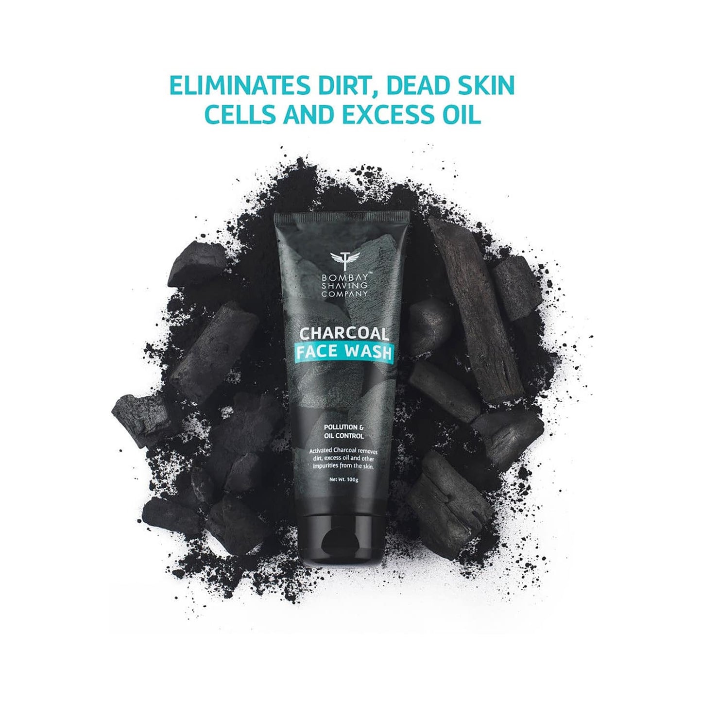 Bombay Shaving Company Activated Charcoal Facewash (100g)