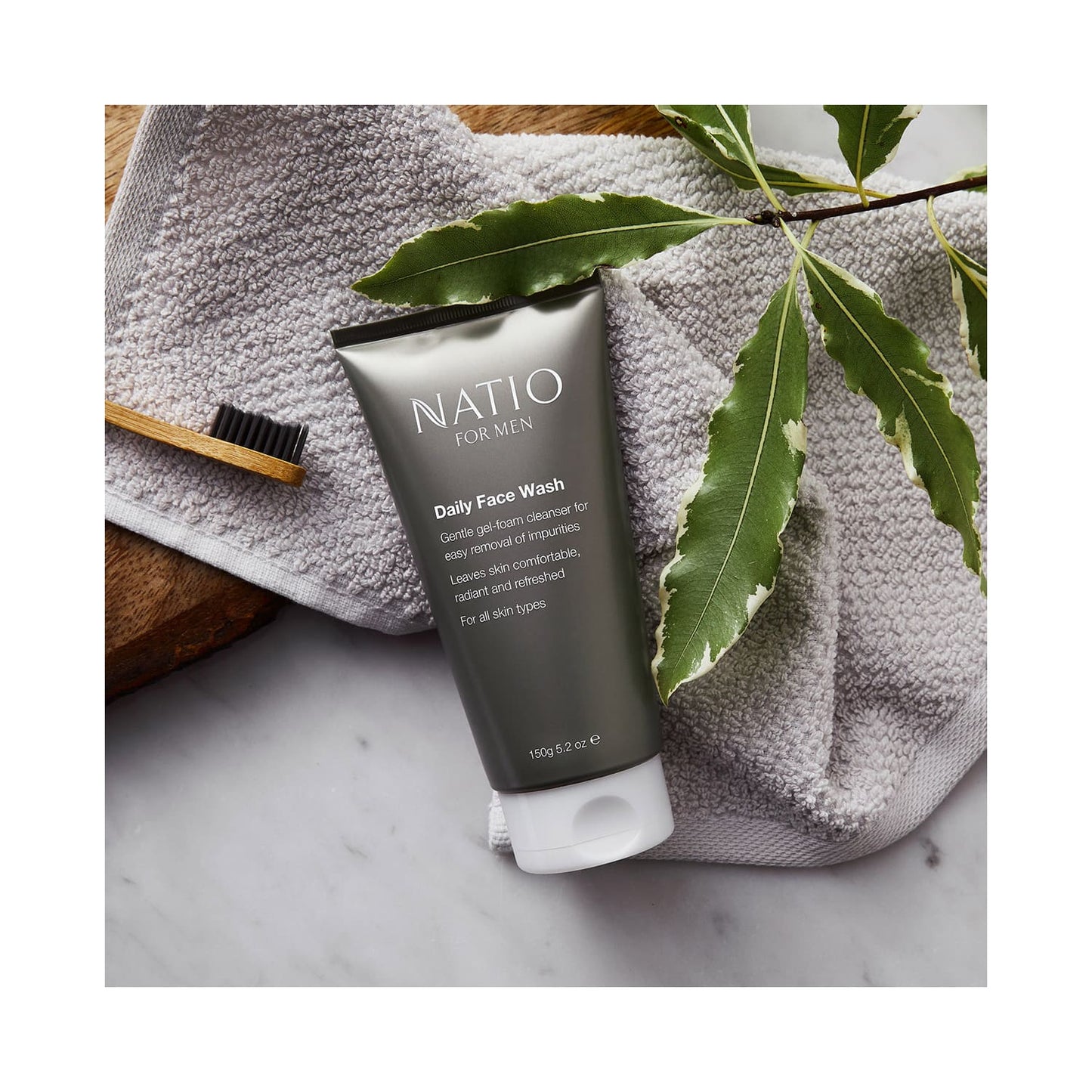 Natio For Men Daily Face Wash (150g)