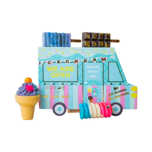 The Sass Bar Ice-Cream Truck Soap Gift Box (4 pcs)