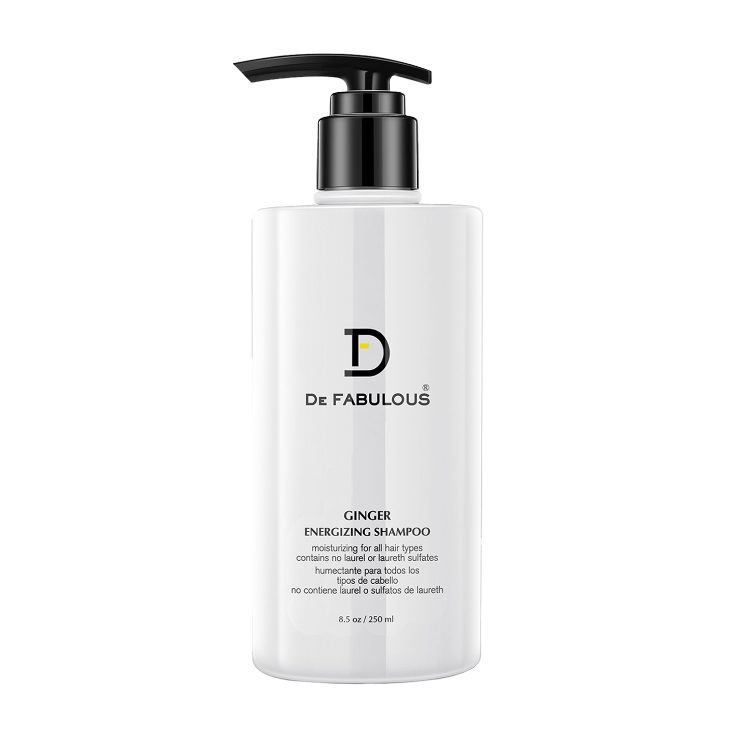 De Fabulous Ginger Energizing Shampoo (250ml)