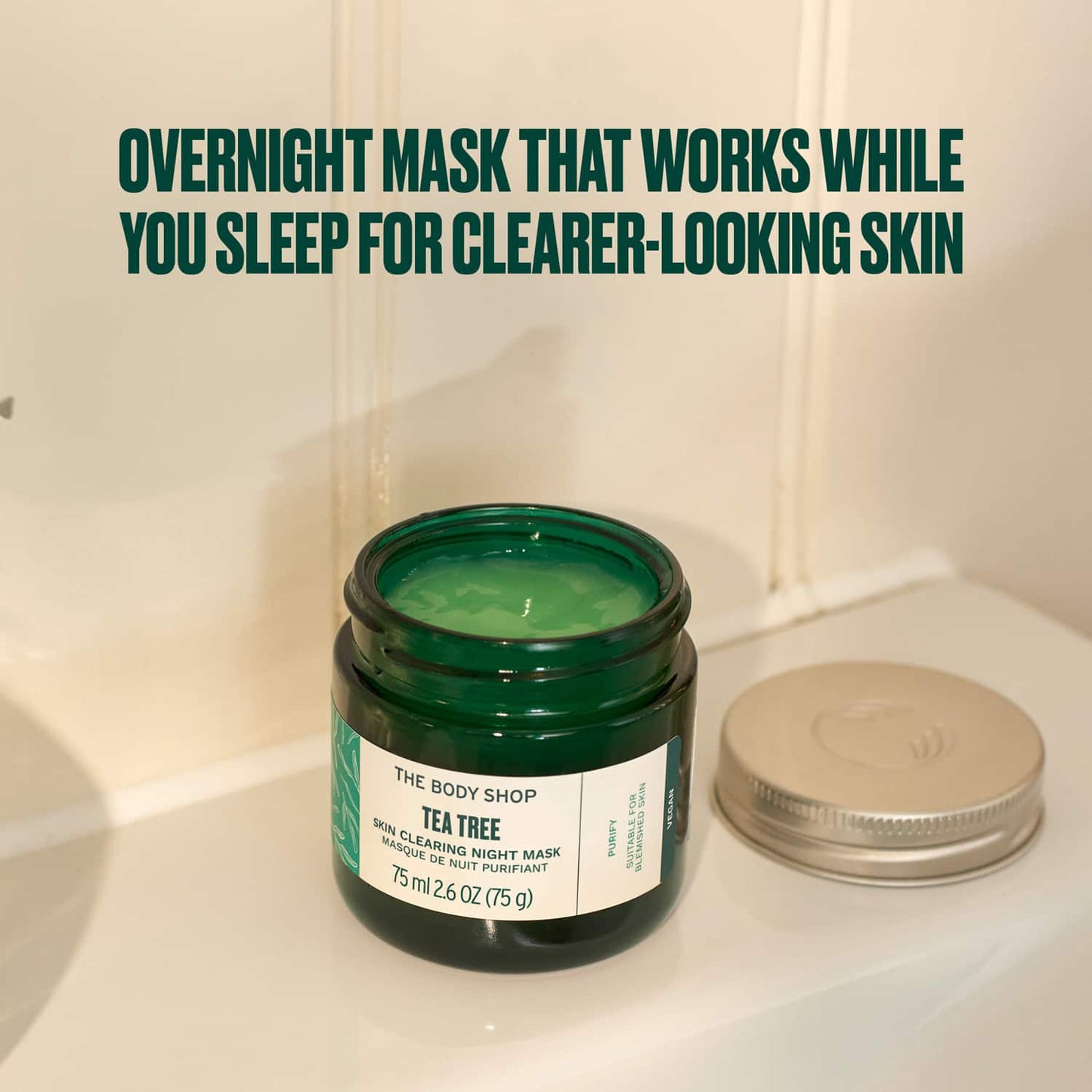 The Body Shop Tea Tree Skin Clearing Night Mask (75 ml)