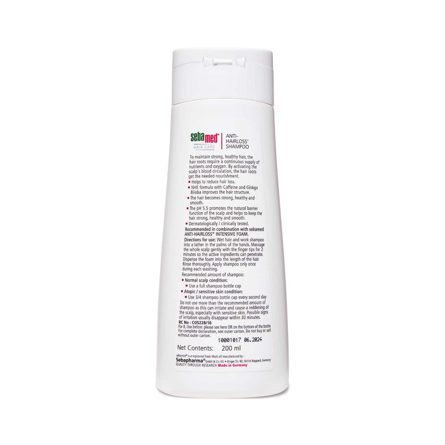 Sebamed Anti Hairloss Shampoo (200ml)