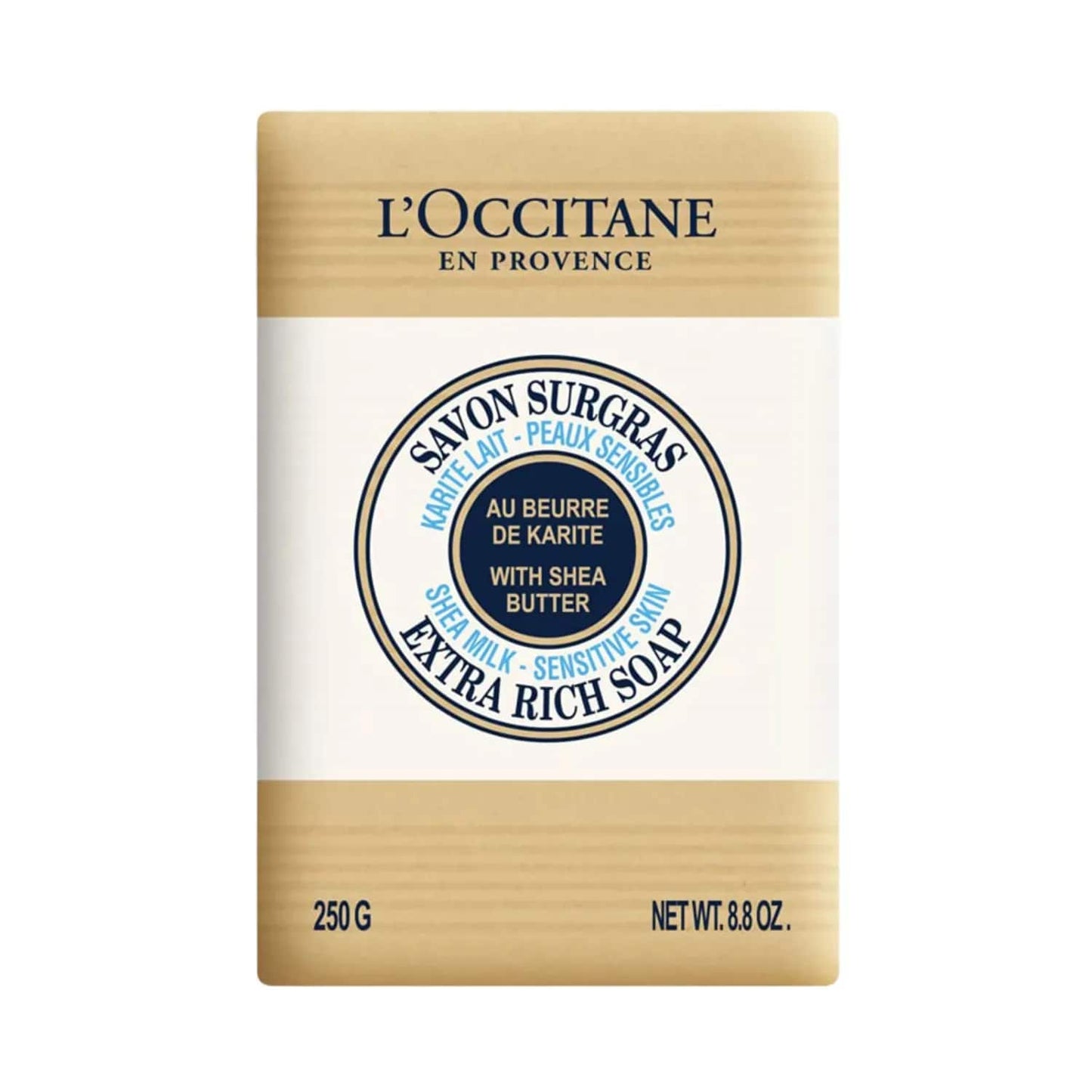 L'occitane Shea Butter Extra Gentle Milk Soap - Milk Sensitive Skin (250g)