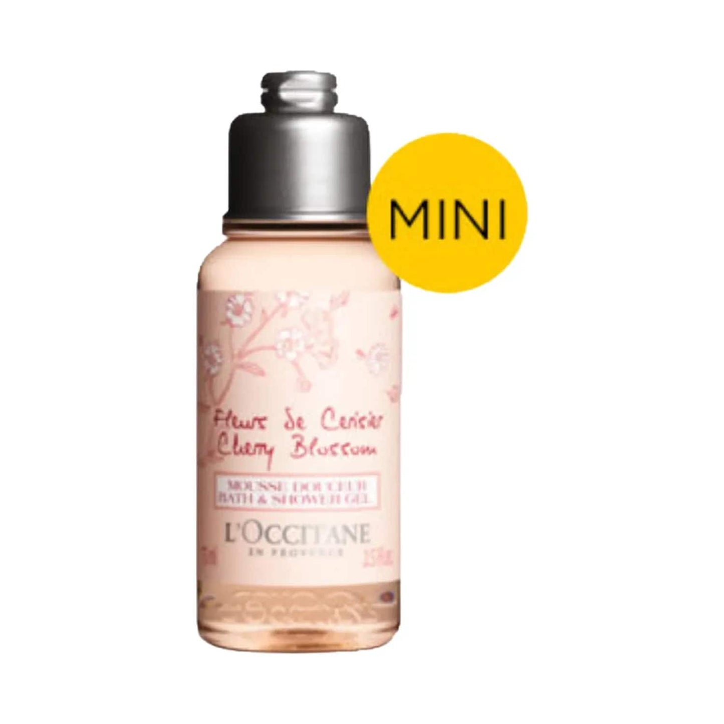 L'occitane Cherry Blossom Bath & Shower Gel - (75ml)