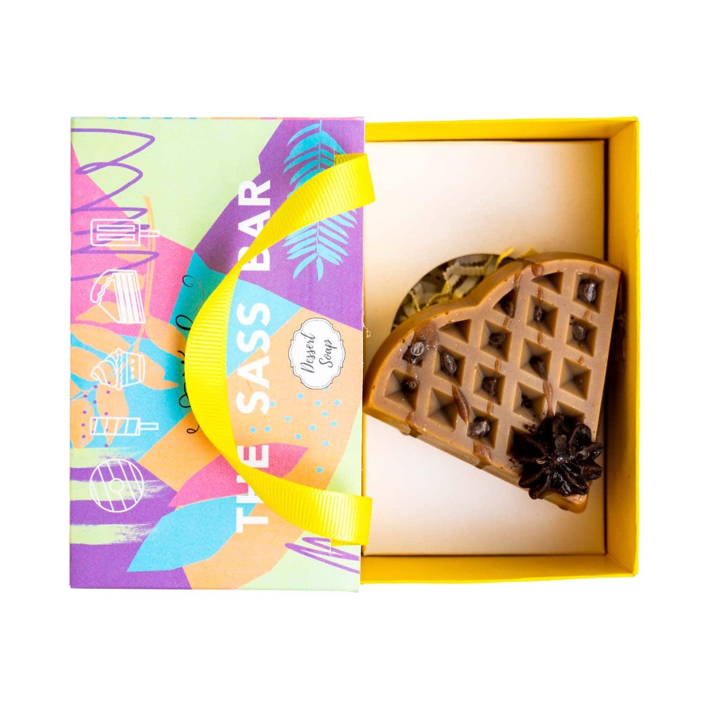 The Sass Bar Caramel Chocolate Waffle Soap (115 g)