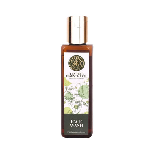 LUXURIATE Natural Herbal Tea Tree Face Wash (100ml)