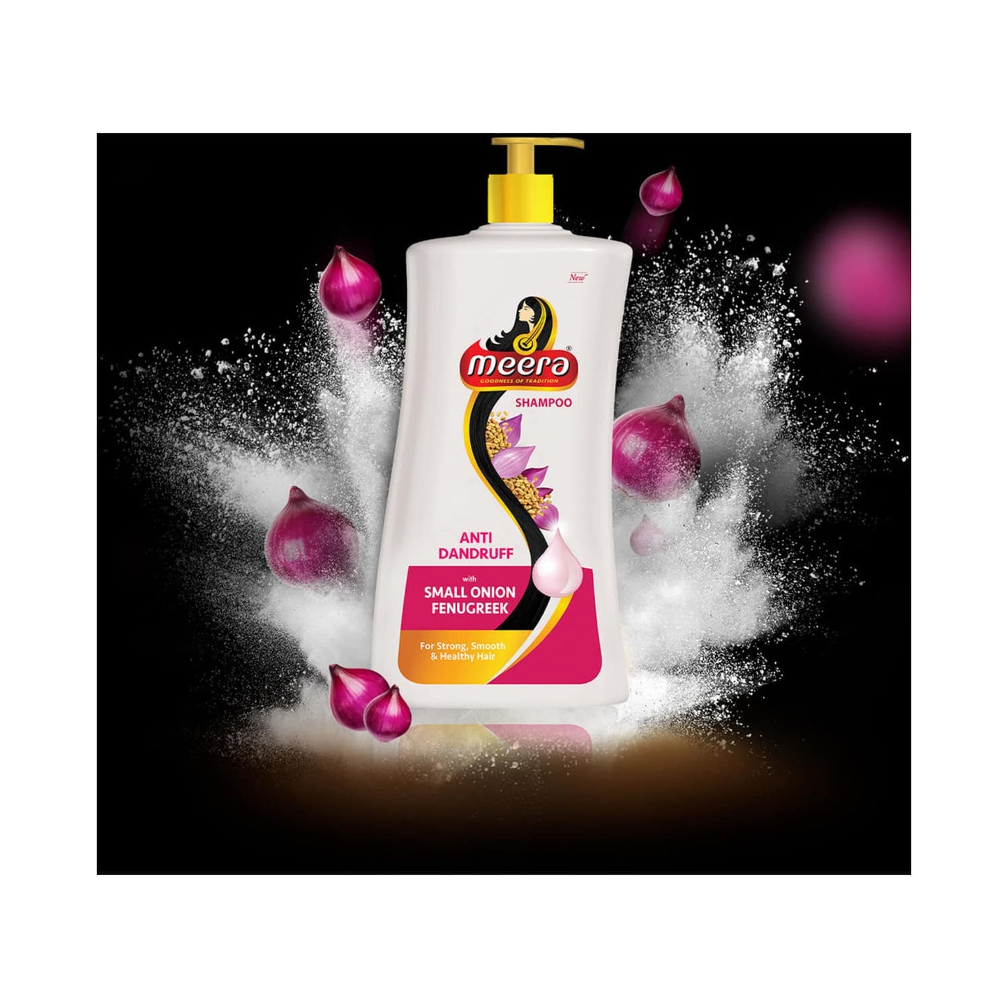 Meera Anti Dandruff Shampoo (340ml)