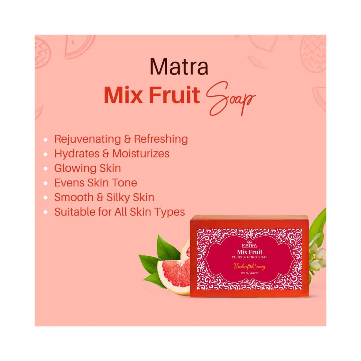 Matra Mix Fruit Handmade Soap (125g)