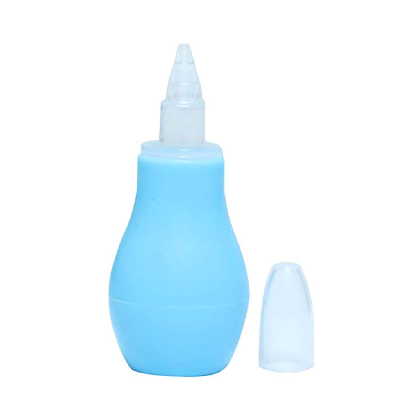 Beebaby Nose Cleaner Nasal Aspirator with Silicone Nozzle - Blue (1Pc)