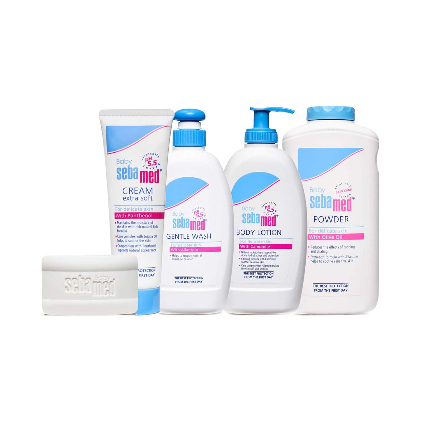 Sebamed Baby Wash + Cream + Lotion