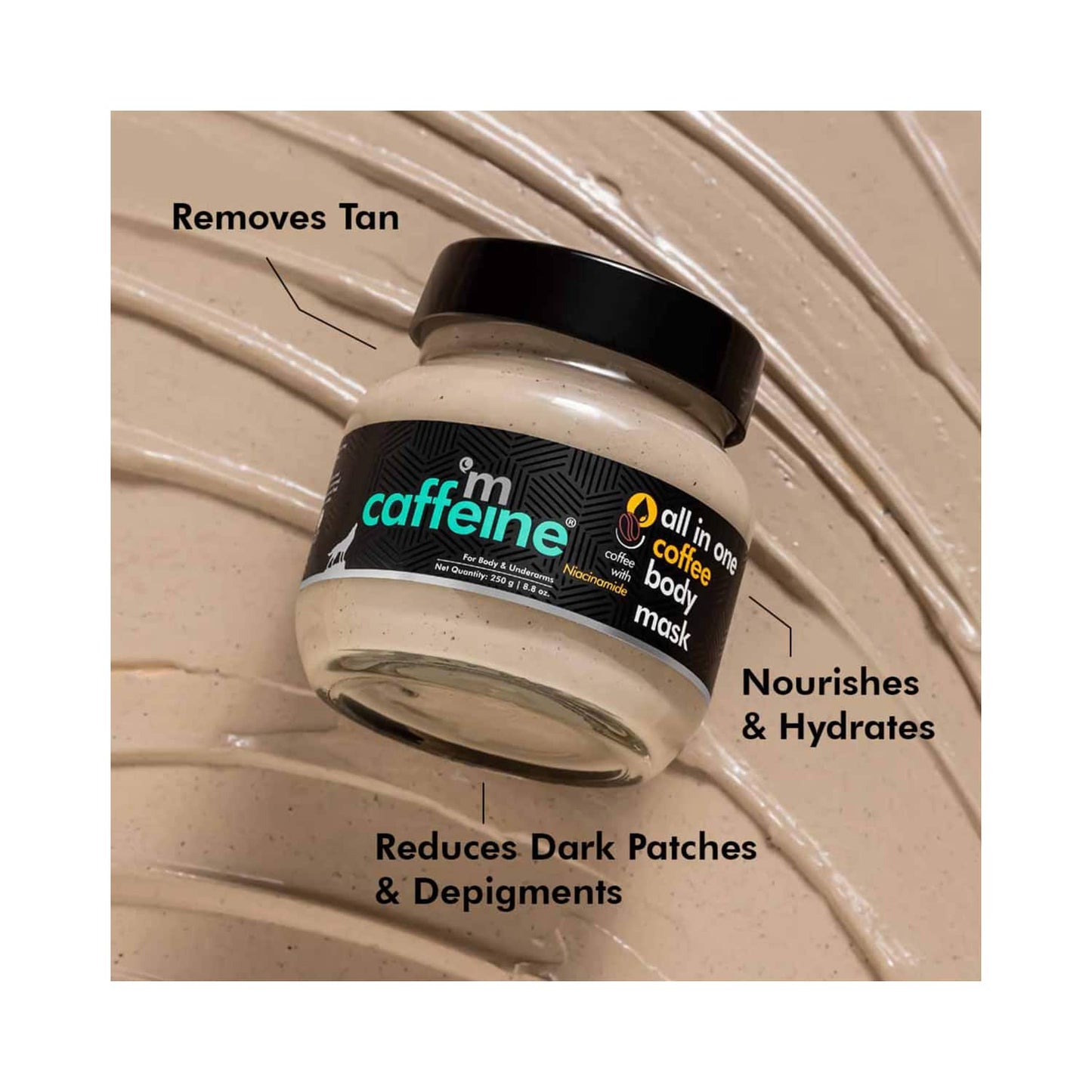 mCaffeine Coffee Body Mask (250g)