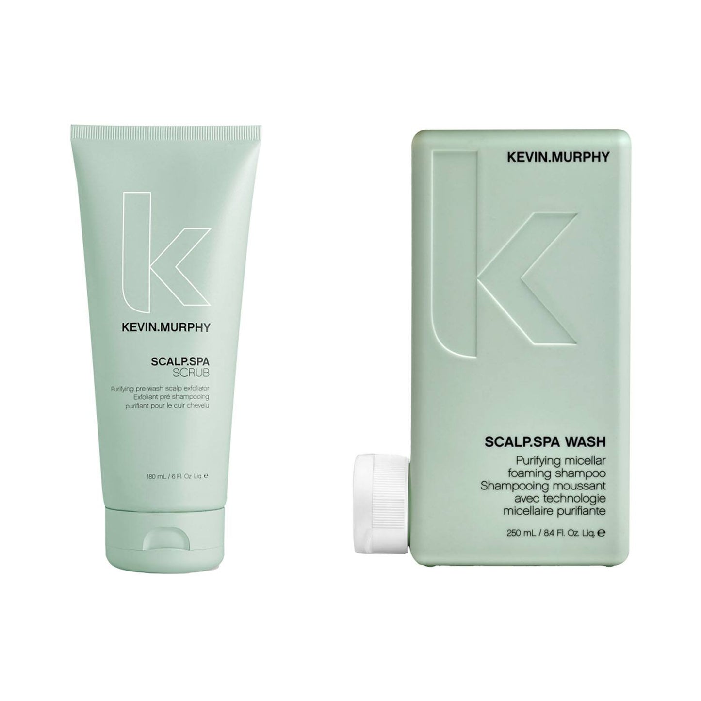 Kevin Murphy Scalp Spa Wash and Scalp spa Scrub Scalp Rejuvenation Combo