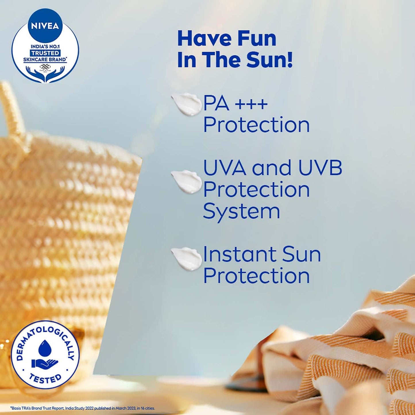 Nivea Sun Protect & Moisture Lotion SPF 50 PA++++ UVA-UVB (75ml)