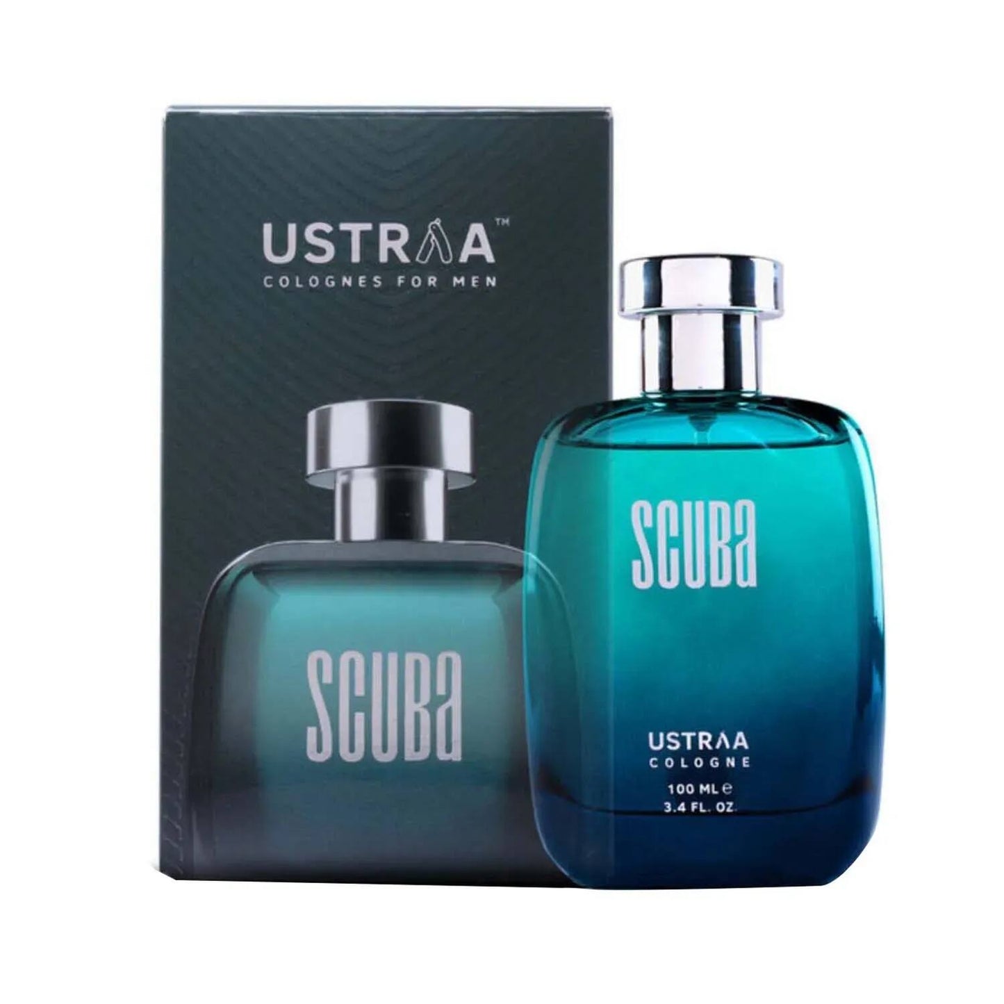 Ustraa Energize And De-Tan Power Face Wash & Cologne For Men Deep And Fresh Scuba Combo