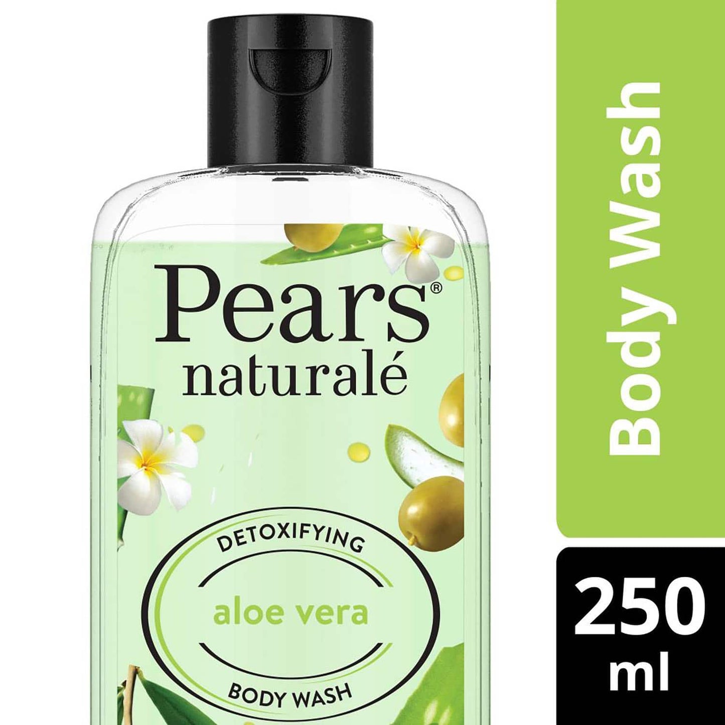 Pears Naturale Brightening Pomegranate (250ml) &  Detoxifying Aloevera (250ml) Bodywash Combo