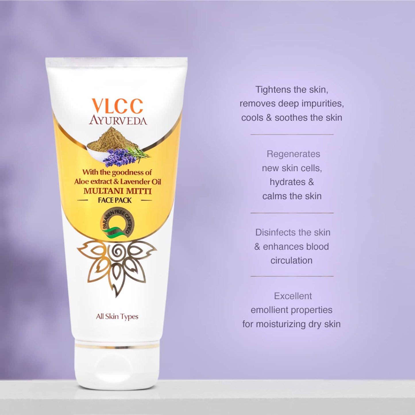 VLCC Ayurveda Multani Mitti Face Pack (100g)