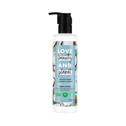 Love Beauty & Planet Coconut Water & Mimosa Flower Hydrating Body Lotion (190 ml)