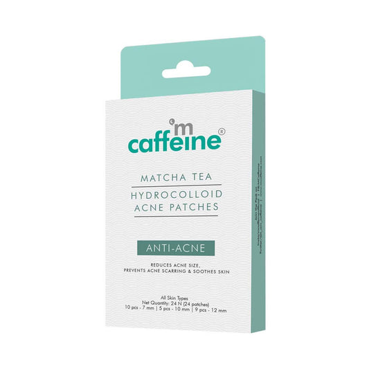 mCaffeine Matcha Tea Hydrocolloid Acne Patches (24 pcs)