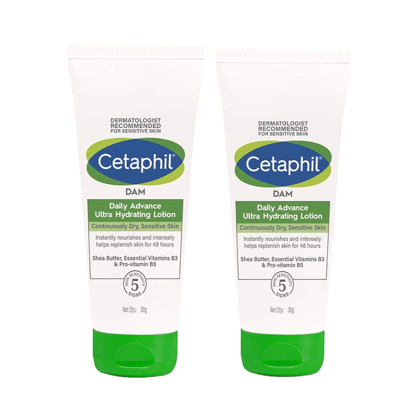 Cetaphil Daily Ultra Hydrating Lotion - Pack of 2 Combo