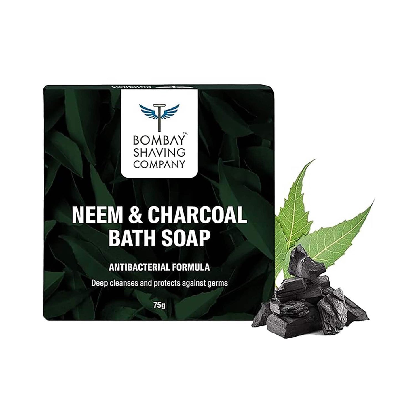 Bombay Shaving Company Neem & Charcoal Bath Soap - (3 pcs)