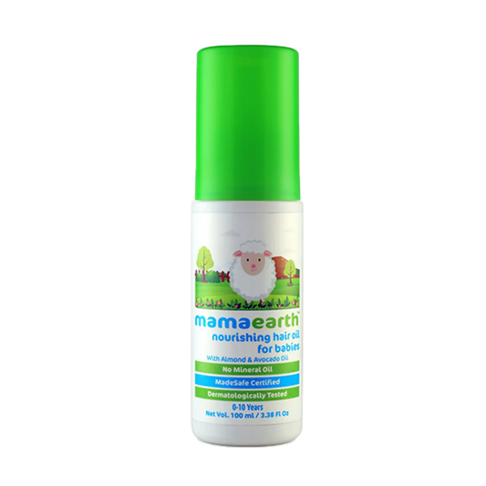 Mamaearth Nourishing Hair Oil For Babies (100ml)