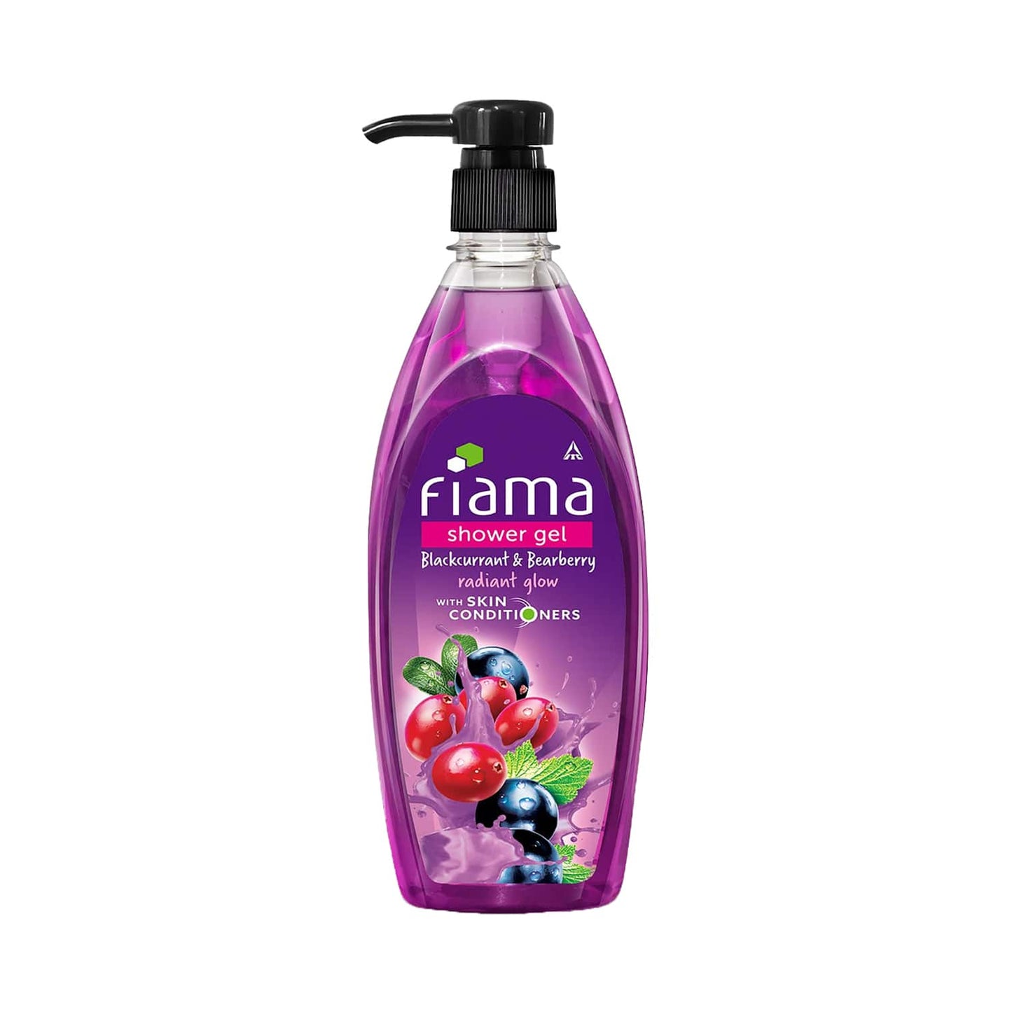 Fiama Blackcurrant & Bearberry Radiant Glow Shower Gel With Skin Conditioners (500ml)