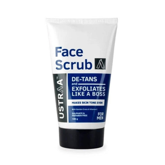 Ustraa De-Tans Face Scrub - (100g)