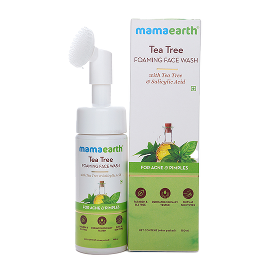 Mamaearth Tea Tree Foaming Face Wash (150ml)