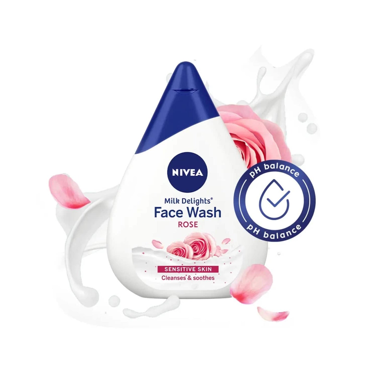 Nivea Milk Delight Facewash (100 ml) & Body Milk Very Dry Skin (400 ml) Combo