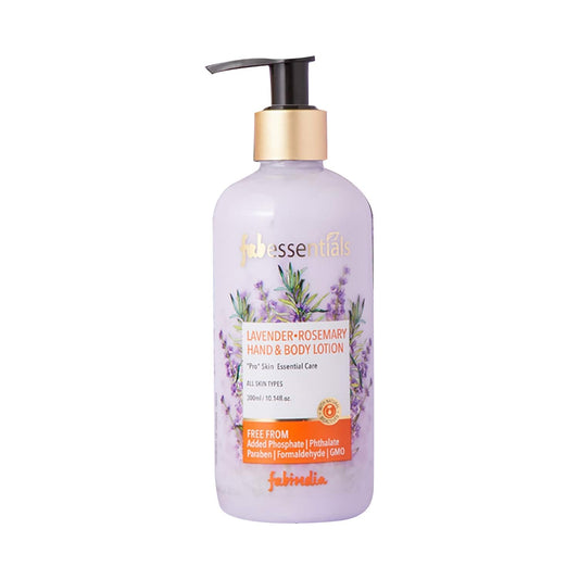 Fabessentials by Fabindia Lavender Rosemary Hand & Body Lotion (300ml)