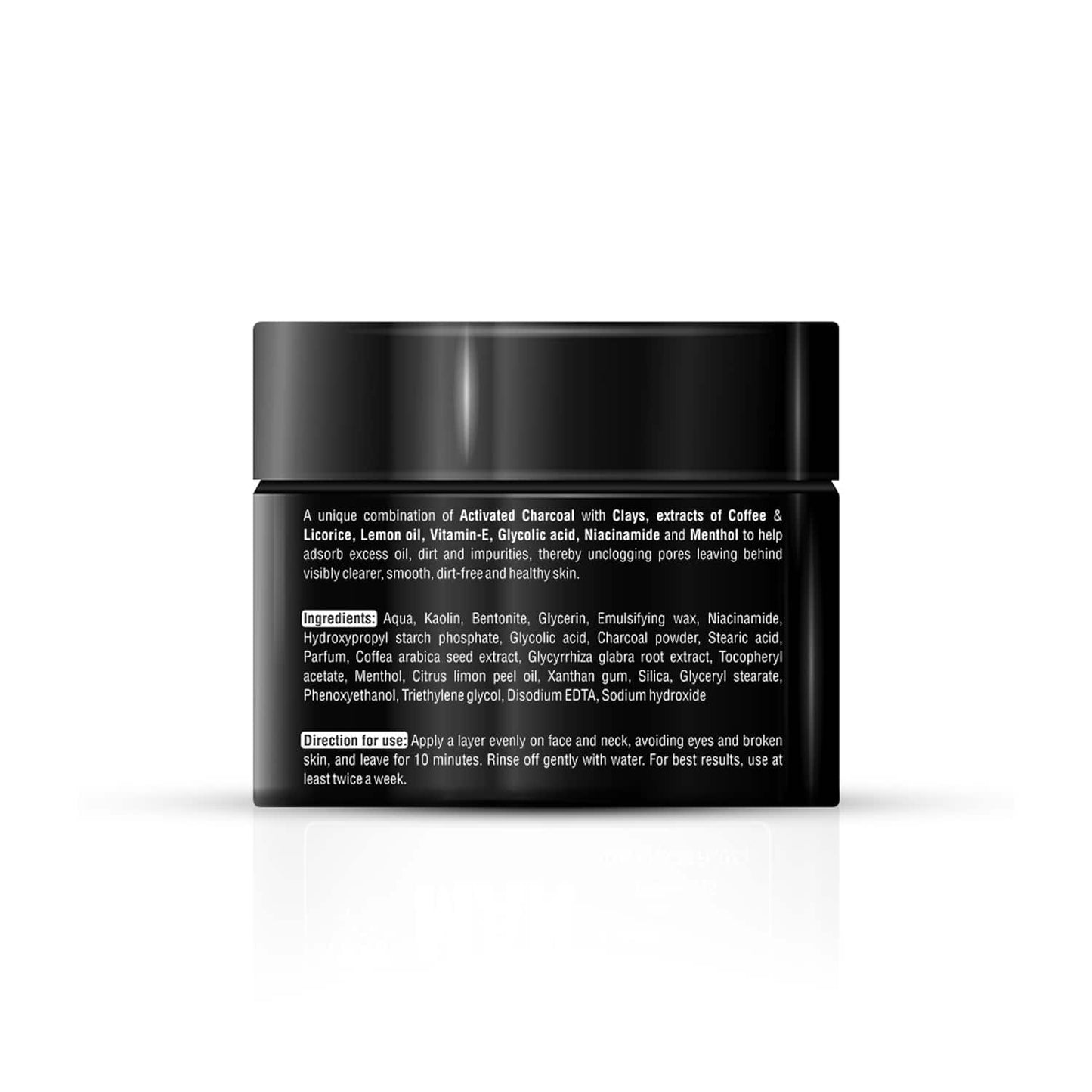 Greeko Man Charcoal Clay Mask (100g)