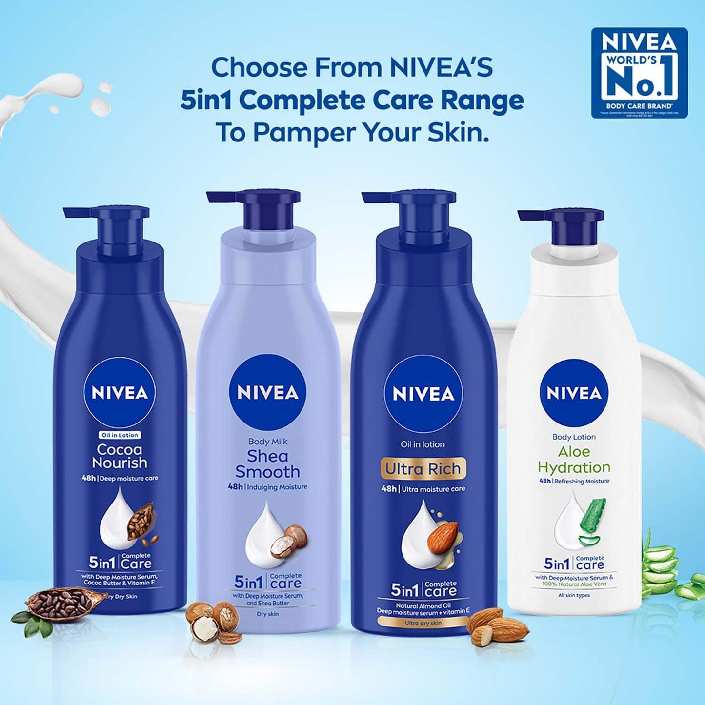 Nivea Cocoa Nourish Oil In Lotion Body Lotion (400ml)