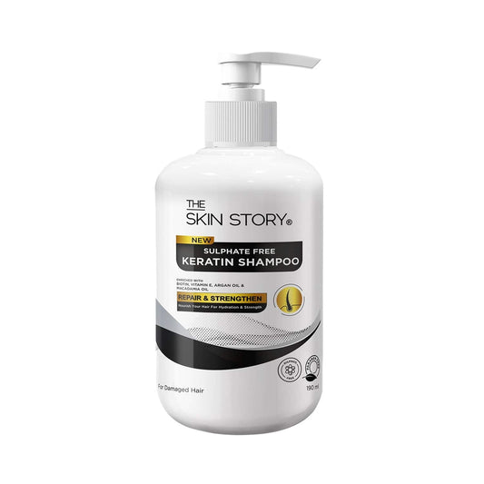 The Skin Story New Sulfate Free Keratin Shampoo (190ml)