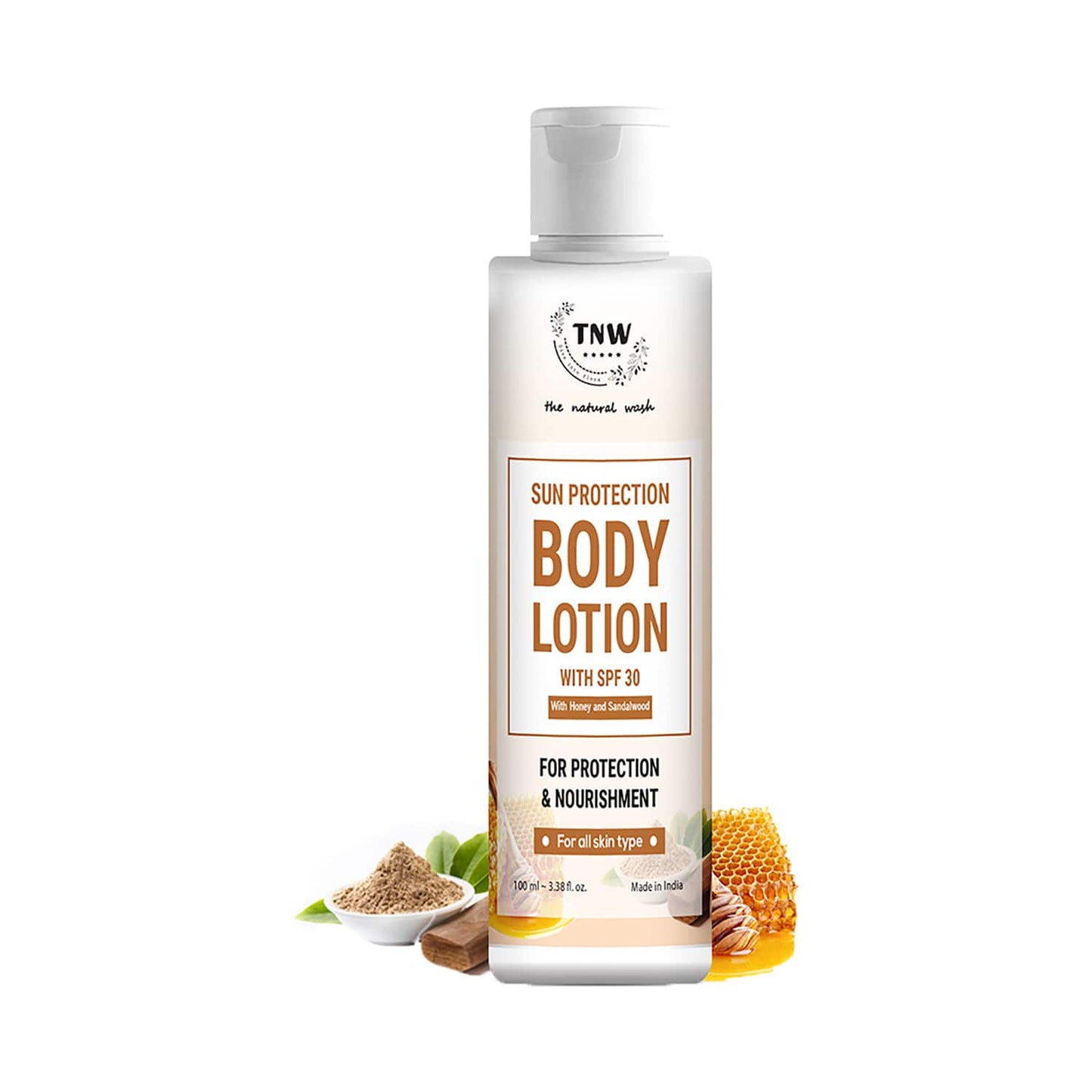 TNW The Natural Wash Sun Protection Body Lotion sith SPF 30 (100ml)