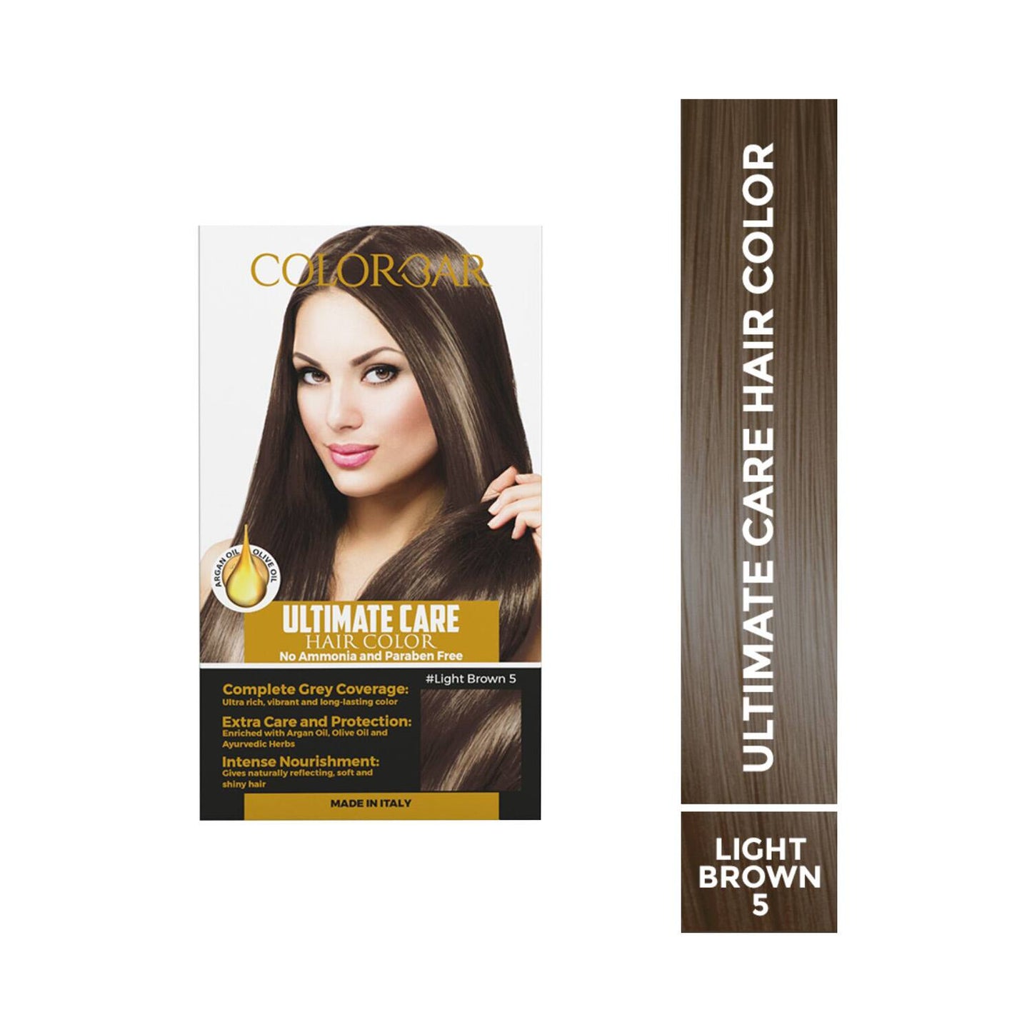 Colorbar Hair Color-Light Brown - 5 (145 ml)