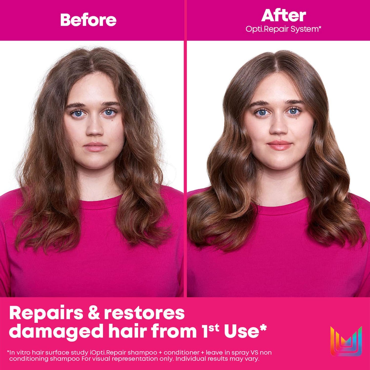 Matrix Opti.Repair Professional Haircare Regime with Proteins for Damaged Hair (200 ml+98 g+100 ml)