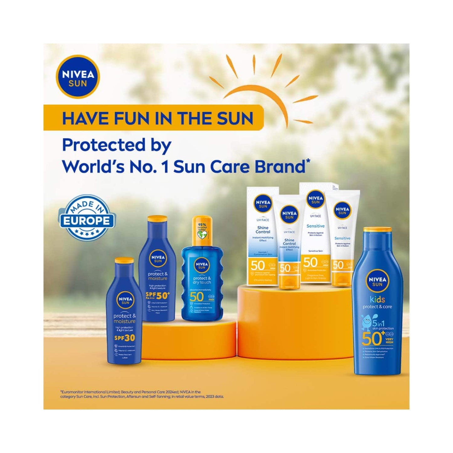 Nivea Sun Protect and Dry Touch Spray Spf 50 (200 ml)