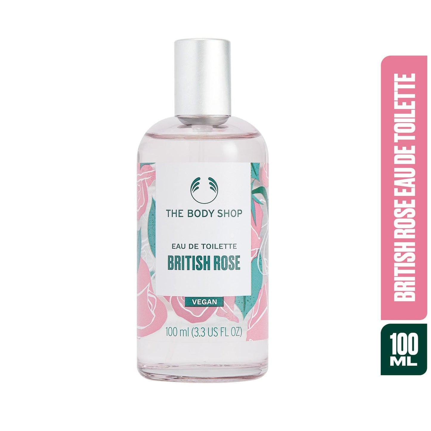 The Body Shop British Rose Shower Gel & Eau De Toilette Combo