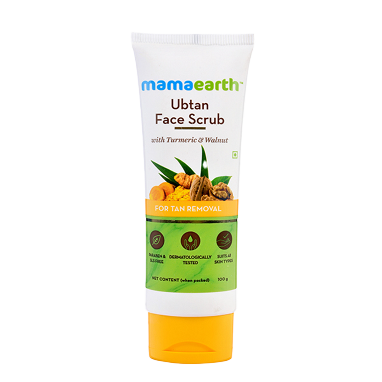 Mamaearth Ubtan Face Scrub (100g)