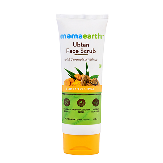 Mamaearth Ubtan Face Scrub (100g)