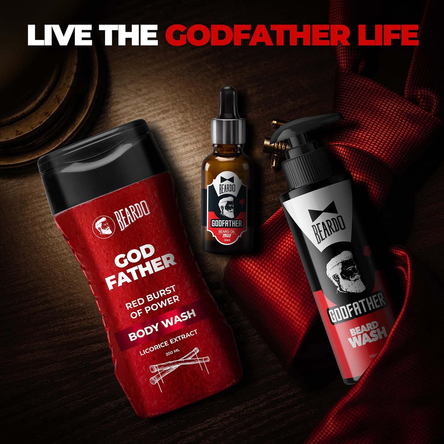 Beardo Godfather Lite Beard Oil (30ml)