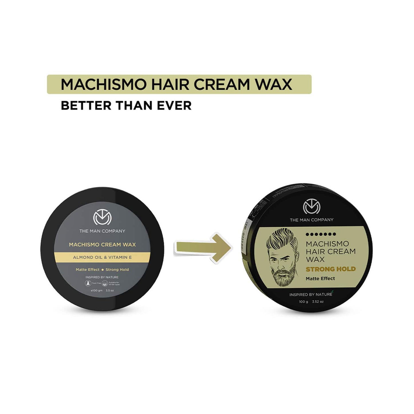 The Man Company Machismo Hair Styling Cream Wax (100g)