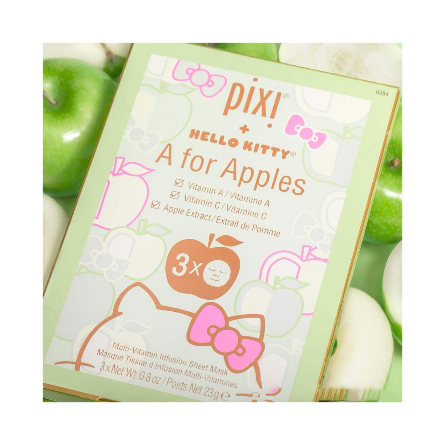 PIXI Hello Kitty A For Apples Mask (3 pcs)