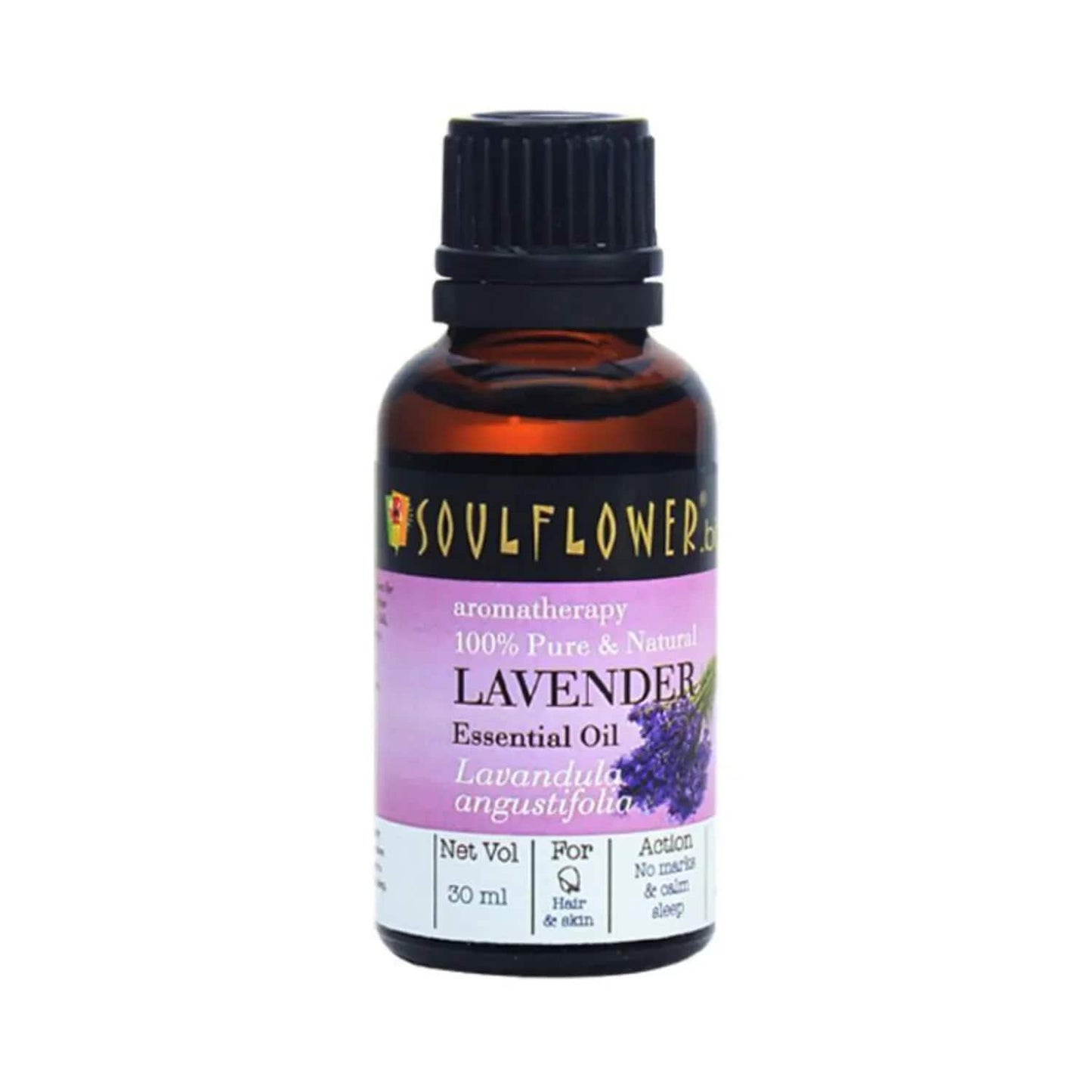 Soulflower Lavender Essential Oil - (30ml)