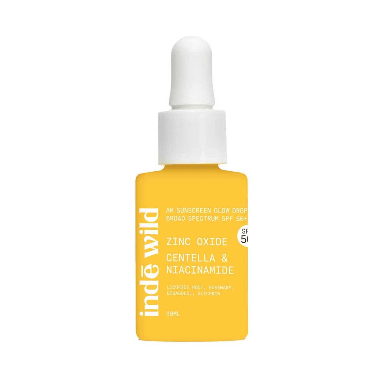 Inde Wild AM Sunscreen Glow Drops SPF 50+ PA++++ (30 ml)