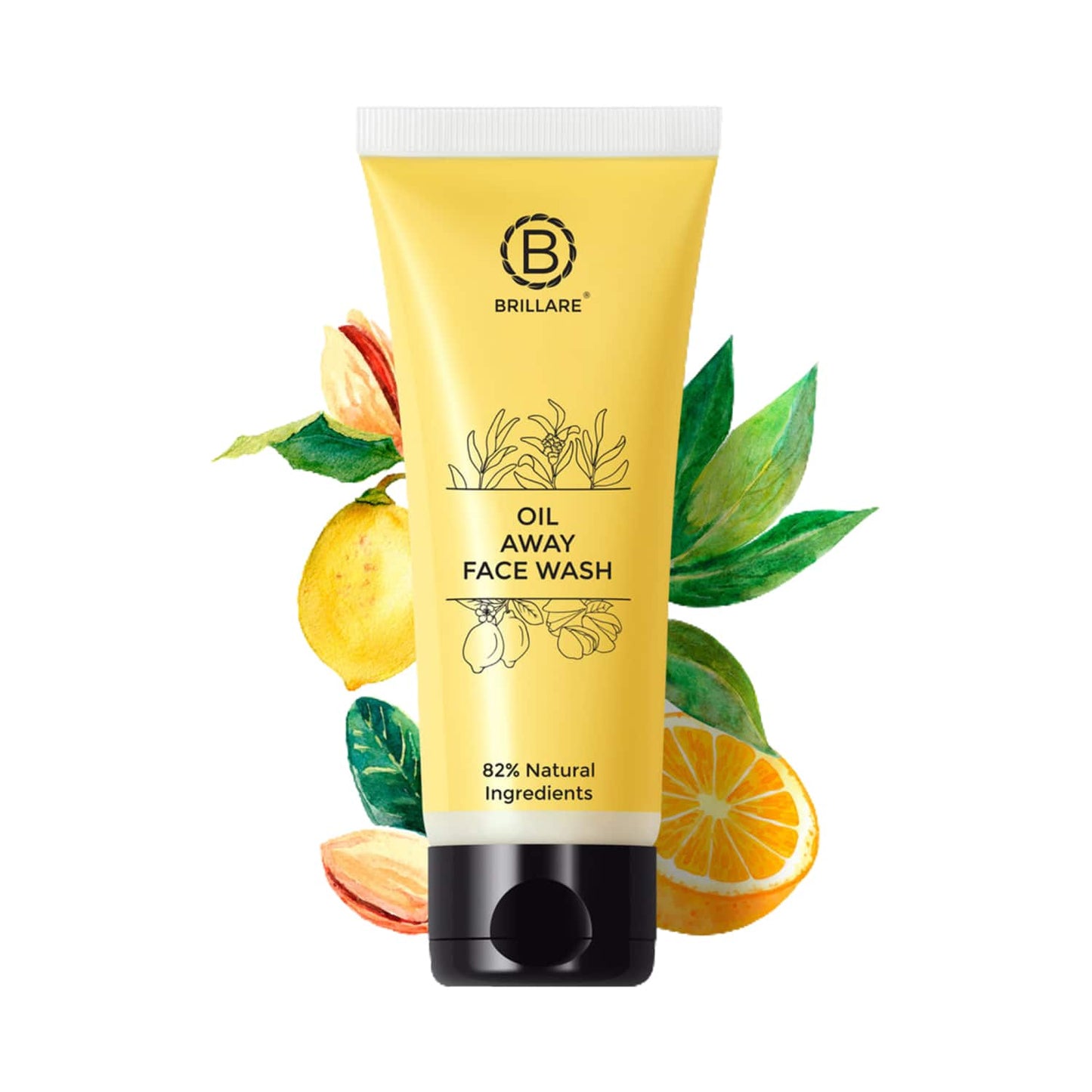 Brillare Oil Away Face Wash for Oily Acne Prone Skin