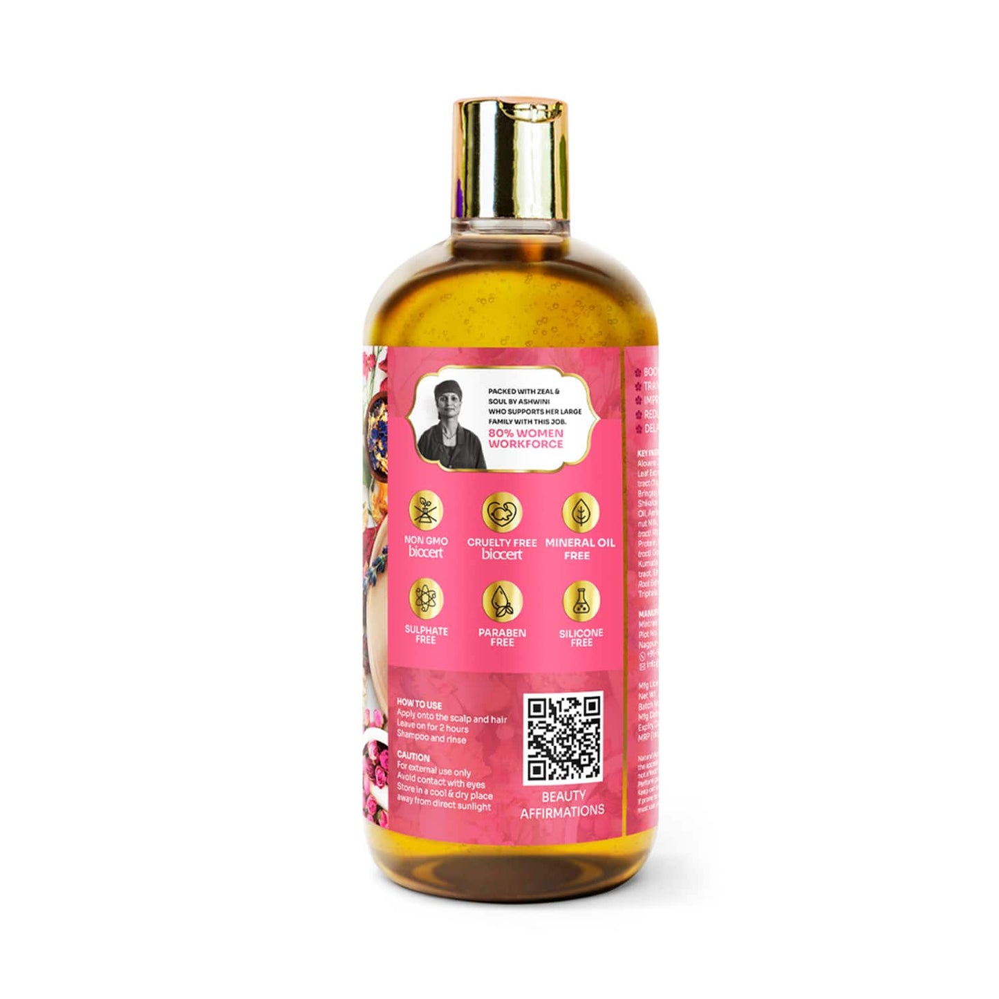 Vedic Valley 21 Tatva Hair Oil With Refill (800ml)