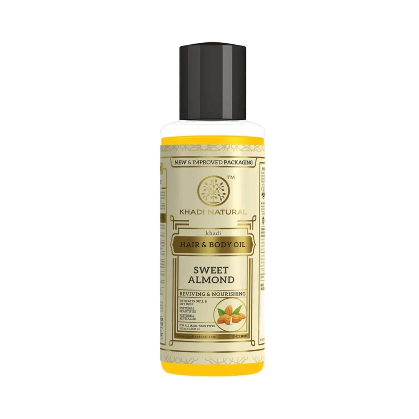 Khadi Natural Sweet Almond Hair Oil (100ml)